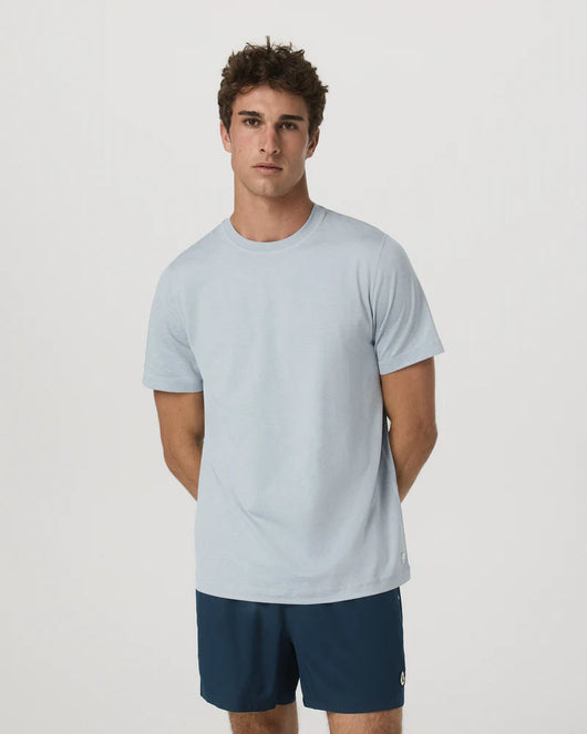 Strato Tech Polo: Harbor Grey Heather