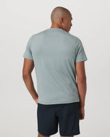 Ponto Performance Tee: Misty Blue Heather