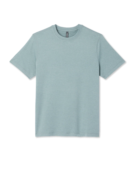 Ponto Performance Tee: Misty Blue Heather