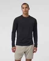 Ponto Performance LS Tee: Black Heather