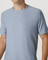 Strato Tech Tee: Blue Dusk Heather