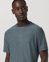 Strato Tech Tee: Blue Sea Heather