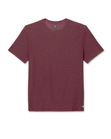 Strato Tech Tee: Fig Heather