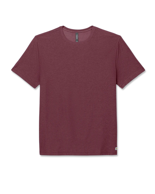Strato Tech Tee: Fig Heather