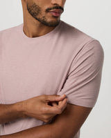 Strato Tech Tee: Faded Rose Heather