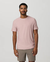 Strato Tech Tee: Faded Rose Heather