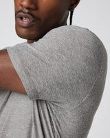 Strato Tech Tee: Heather grey