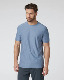 Strato Tech Tee: Chambrey Heather