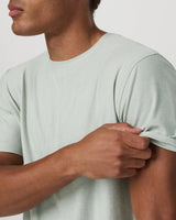 Strato Tech Tee: Storm Blue Heather