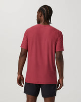 Strato Tech Tee: Sour Cherry Heather