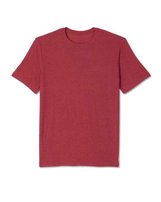 Strato Tech Tee: Sour Cherry Heather