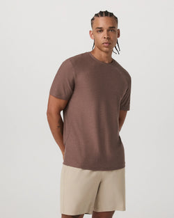 Strato Tech Tee: Sable Heather