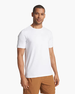 Strato Tech Tee: White