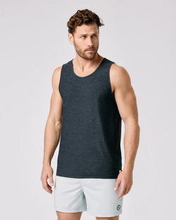Strato Tech Tank: Charcoal Heather