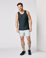 Strato Tech Tank: Charcoal Heather