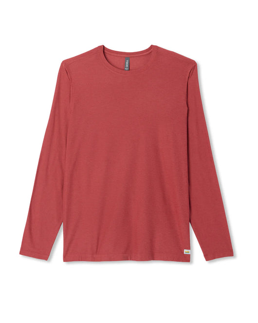 Strato Tech LS Tee: Fire Heather