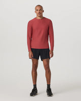 Strato Tech LS Tee: Fire Heather