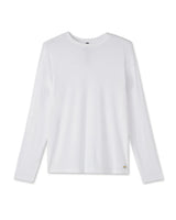 Strato Tech LS Tee: White