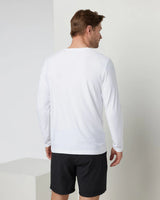 Strato Tech LS Tee: White