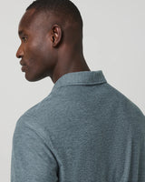 Strato Tech Polo: Blue Sea Heather