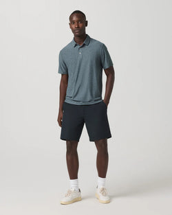 Strato Tech Polo: Blue Sea Heather