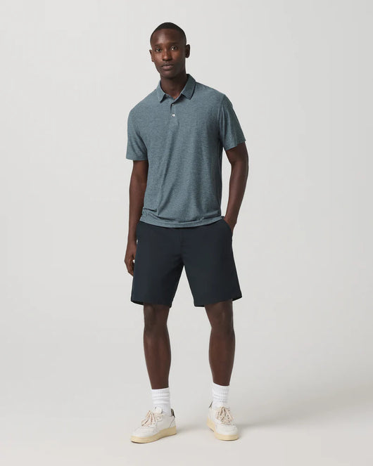 Strato Tech Polo: Blue Sea Heather