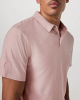 Strato Tech Polo: Faded Rose Heather