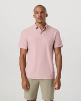 Strato Tech Polo: Faded Rose Heather