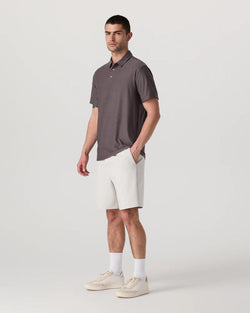 Strato Tech Polo: Huckleberry Heather