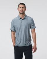 Strato Tech Polo: Mist Heather