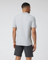 Strato Tech Polo: Platinum Heather