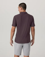 Strato Tech Polo: Raisin Heather