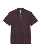 Strato Tech Polo: Raisin Heather