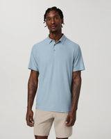 Strato Tech Polo: Raindrop Heather