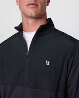 Sunday Element 1/2 Zip: Black