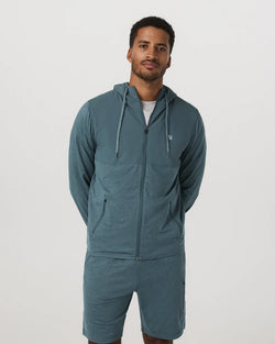 Sunday Element Jacket: Blue Sea Heather