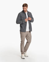 Aspen Shirt Jacket: Heather Grey