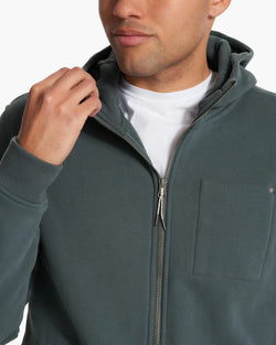 Seaside Hoodie: Smoked Beryl