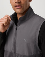 Sunday Element Vest: Gull Grey Heather