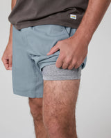 Kore Everyday Short: Dusty Blue