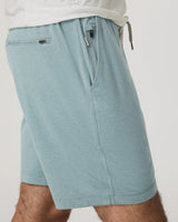 Ponto Short: Misty Blue Heather