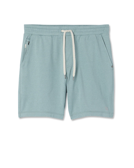 Ponto Short: Misty Blue Heather