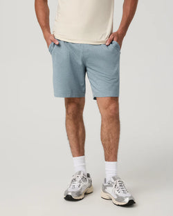 Ponto Short: Foggy Blue Heather