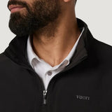 Venture Quarter Zip: Black