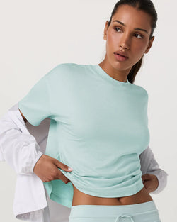 Energy Tee: Sea Glass Heather
