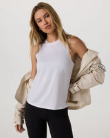 Energy Top Long: White