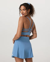 Yosemite Longline Bra: Light French Blue