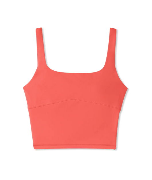 AllTheForm™ Support Tank: Bright Coral