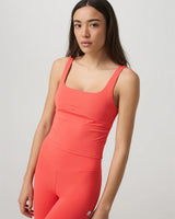 AllTheForm™ Support Tank: Bright Coral