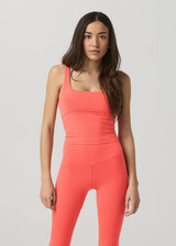 AllTheForm™ Support Tank: Bright Coral